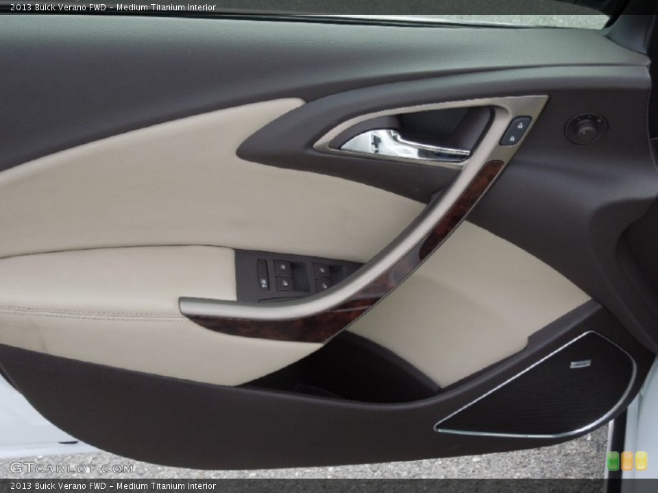Medium Titanium Interior Door Panel for the 2013 Buick Verano FWD #73747100