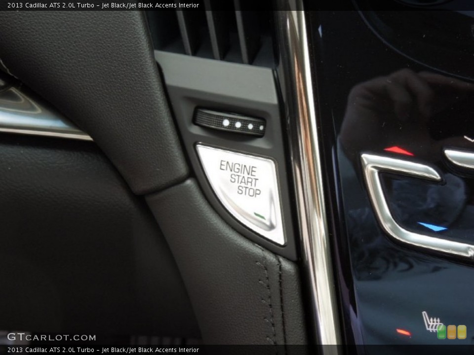Jet Black/Jet Black Accents Interior Controls for the 2013 Cadillac ATS 2.0L Turbo #73747947