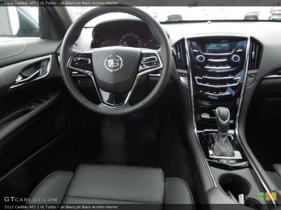 Jet Black/Jet Black Accents Interior Dashboard for the 2013 Cadillac ATS 2.0L Turbo #73747980