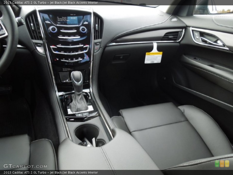 Jet Black/Jet Black Accents Interior Dashboard for the 2013 Cadillac ATS 2.0L Turbo #73747991