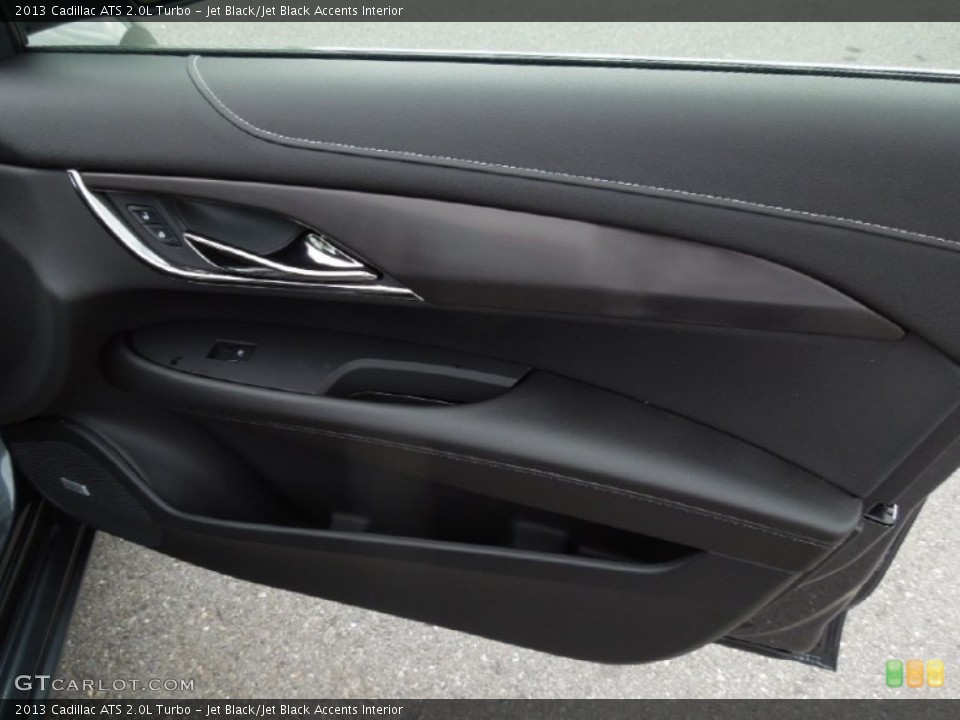 Jet Black/Jet Black Accents Interior Door Panel for the 2013 Cadillac ATS 2.0L Turbo #73748036