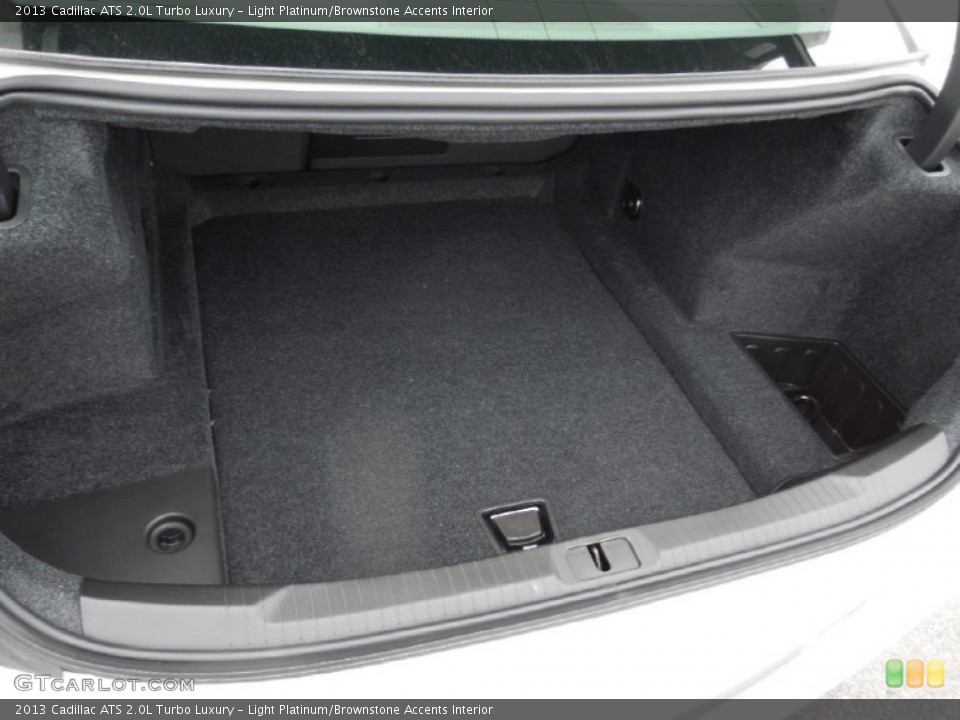 Light Platinum/Brownstone Accents Interior Trunk for the 2013 Cadillac ATS 2.0L Turbo Luxury #73748741