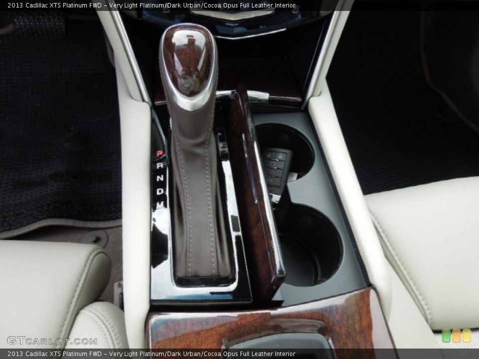 Very Light Platinum/Dark Urban/Cocoa Opus Full Leather Interior Transmission for the 2013 Cadillac XTS Platinum FWD #73748870
