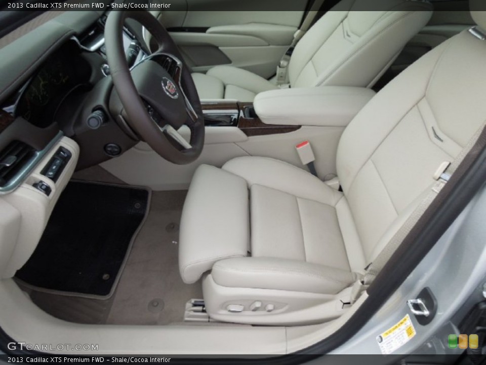 Shale/Cocoa Interior Front Seat for the 2013 Cadillac XTS Premium FWD #73749170