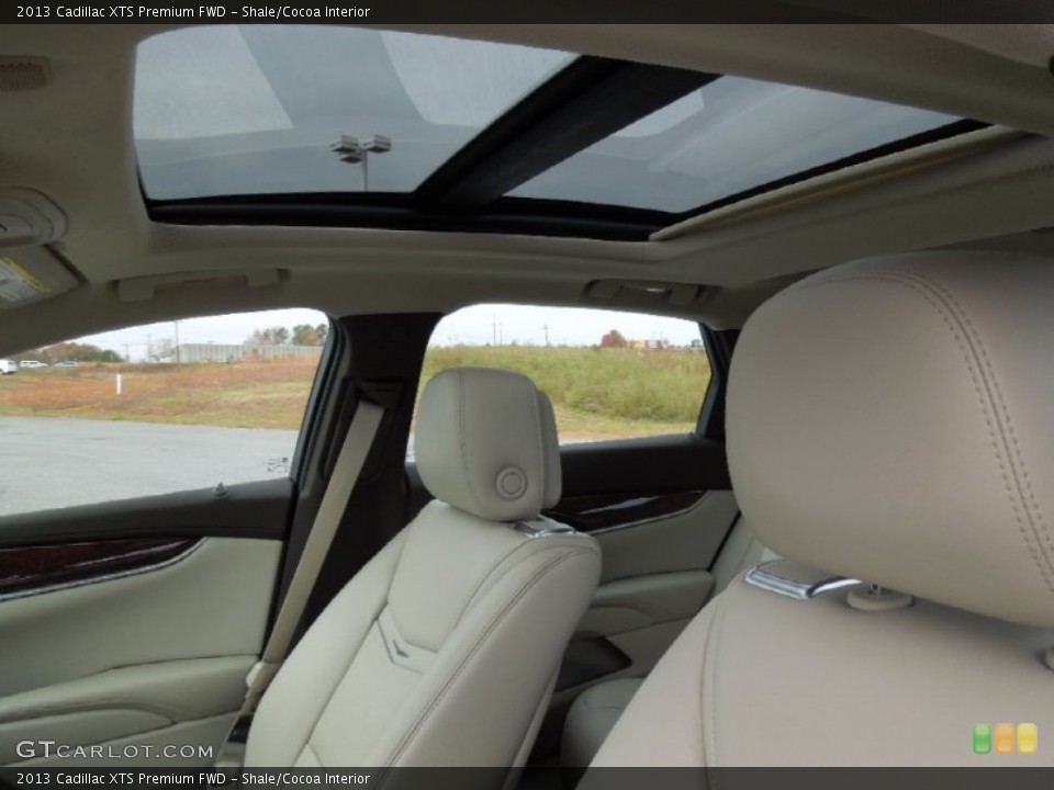 Shale/Cocoa Interior Sunroof for the 2013 Cadillac XTS Premium FWD #73749185