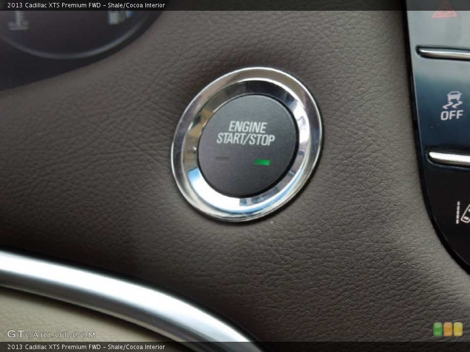 Shale/Cocoa Interior Controls for the 2013 Cadillac XTS Premium FWD #73749222