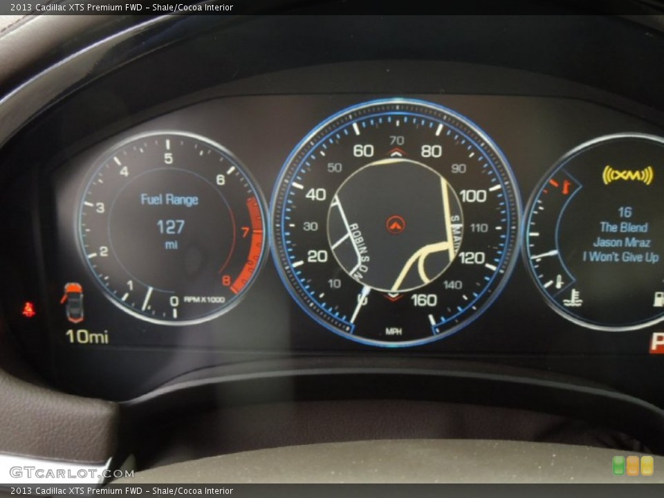 Shale/Cocoa Interior Gauges for the 2013 Cadillac XTS Premium FWD #73749230