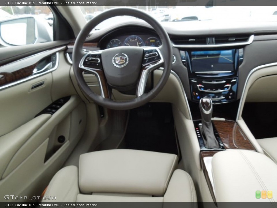 Shale/Cocoa Interior Dashboard for the 2013 Cadillac XTS Premium FWD #73749245