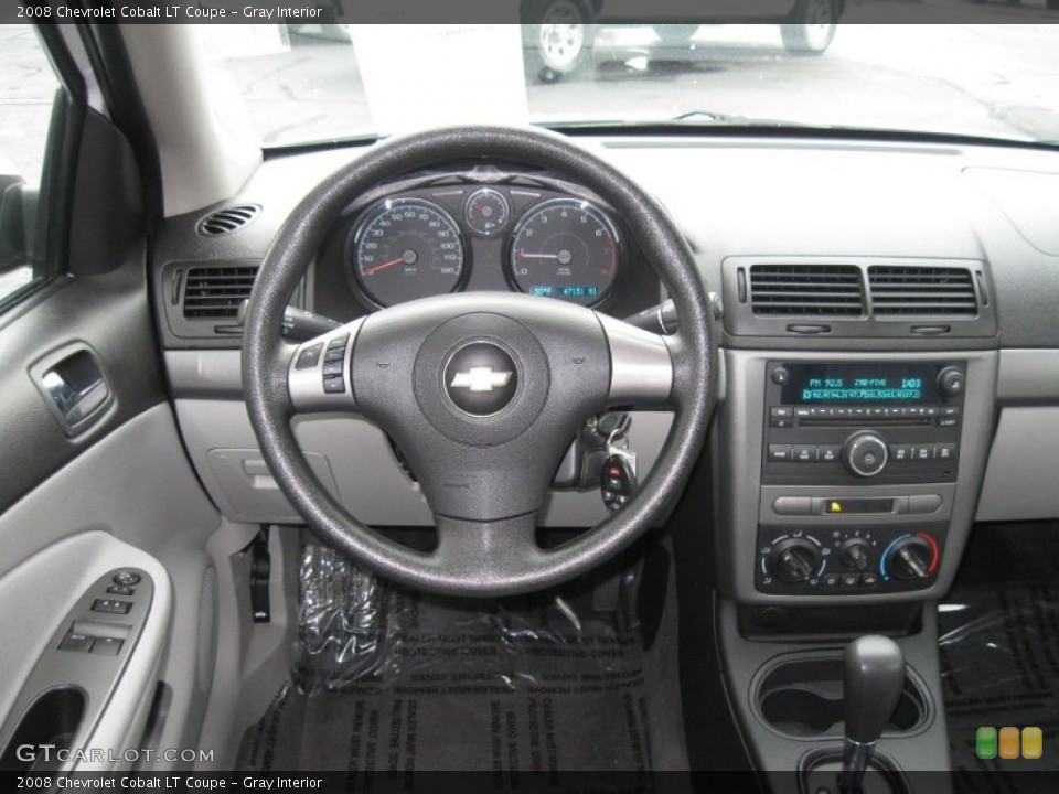 Gray Interior Dashboard for the 2008 Chevrolet Cobalt LT Coupe #73752641