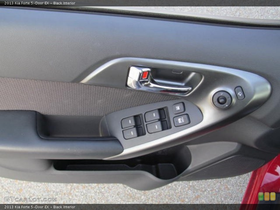 Black Interior Door Panel for the 2013 Kia Forte 5-Door EX #73754846