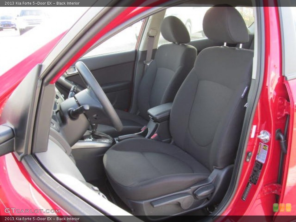 Black Interior Front Seat for the 2013 Kia Forte 5-Door EX #73754864
