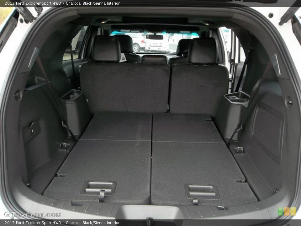 Charcoal Black/Sienna Interior Trunk for the 2013 Ford Explorer Sport 4WD #73755883