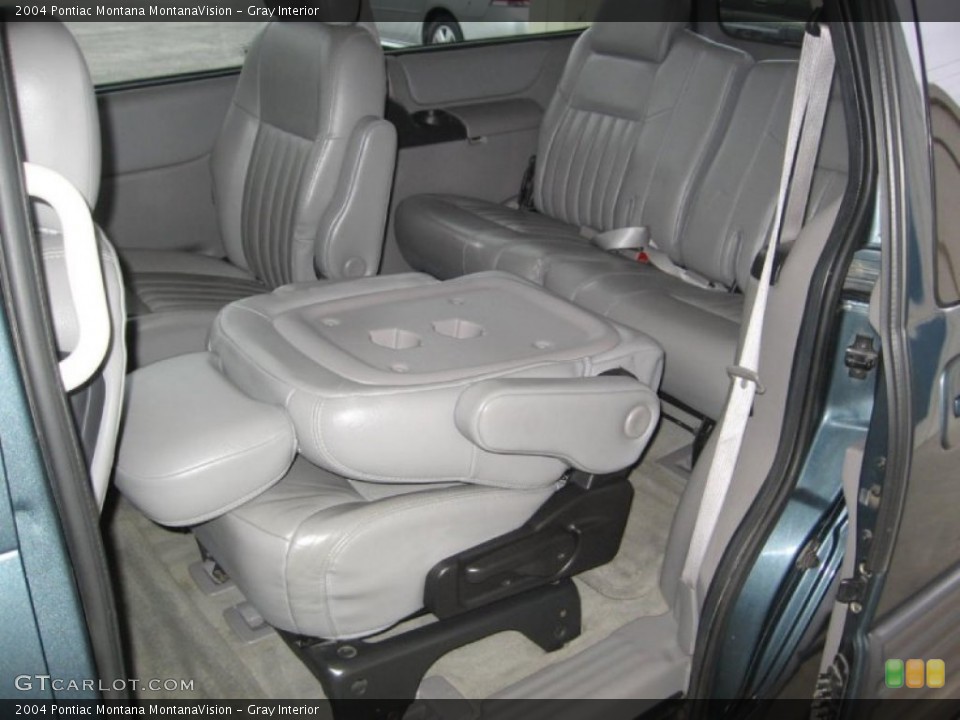 Gray Interior Photo for the 2004 Pontiac Montana MontanaVision #73756236