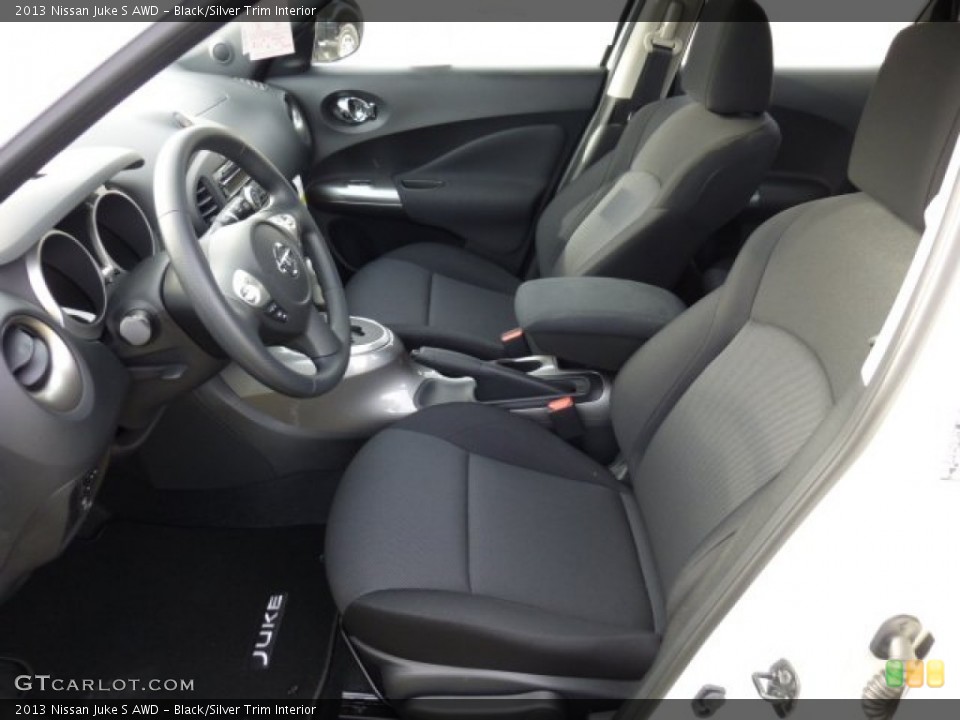 Black/Silver Trim Interior Photo for the 2013 Nissan Juke S AWD #73757981