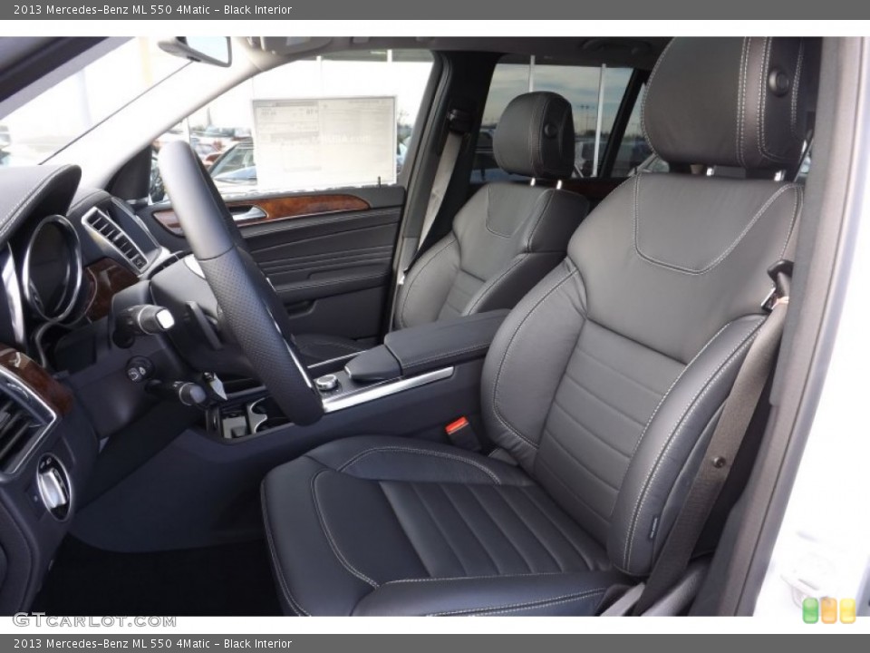 Black Interior Photo for the 2013 Mercedes-Benz ML 550 4Matic #73763208