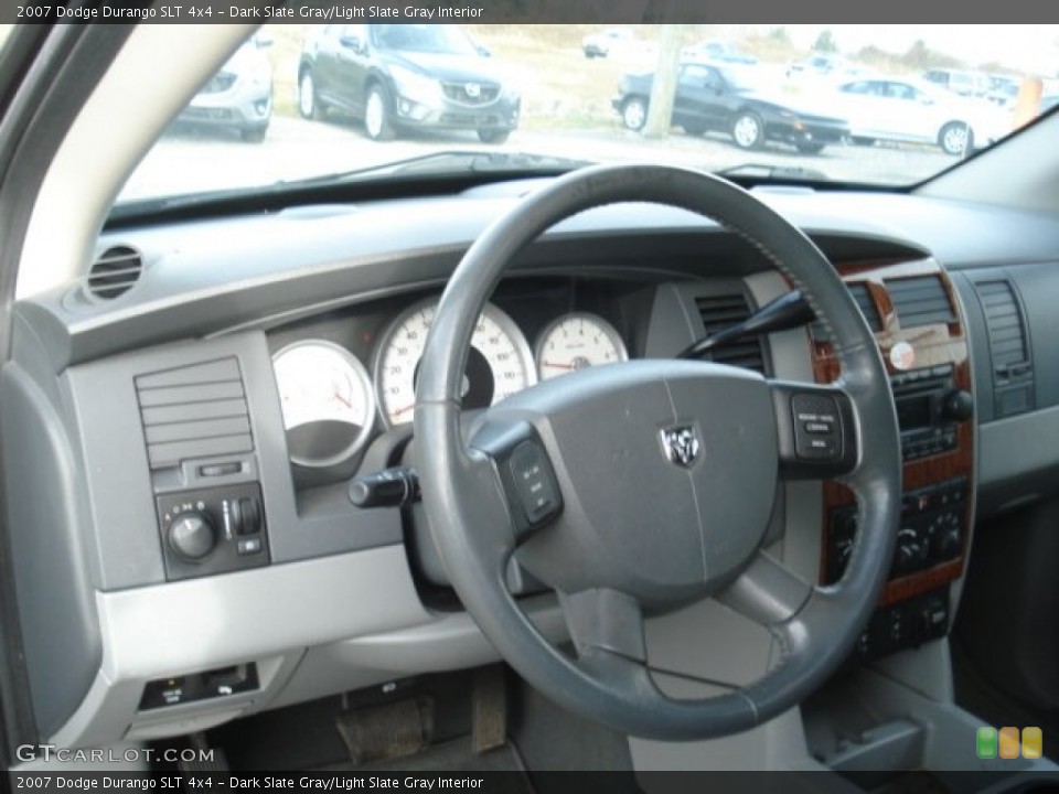 Dark Slate Gray/Light Slate Gray Interior Dashboard for the 2007 Dodge Durango SLT 4x4 #73763408