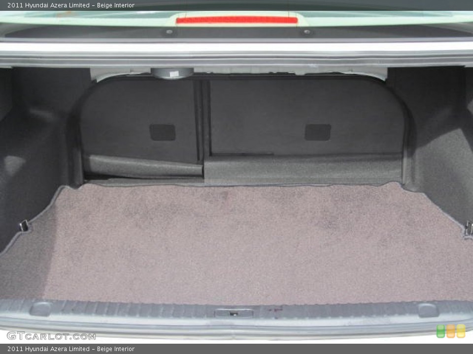 Beige Interior Trunk for the 2011 Hyundai Azera Limited #73766270