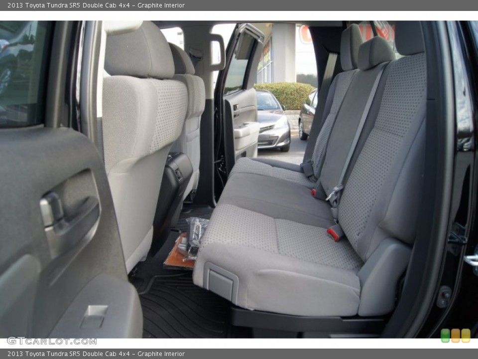 Graphite Interior Rear Seat for the 2013 Toyota Tundra SR5 Double Cab 4x4 #73766996