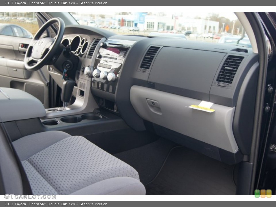Graphite Interior Dashboard for the 2013 Toyota Tundra SR5 Double Cab 4x4 #73767008