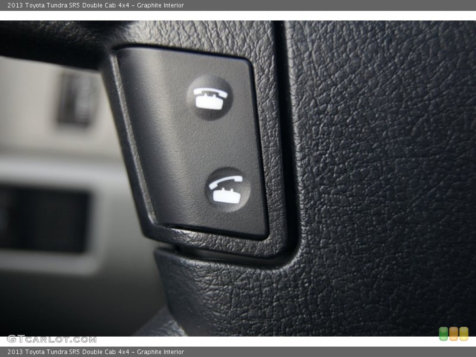 Graphite Interior Controls for the 2013 Toyota Tundra SR5 Double Cab 4x4 #73767299