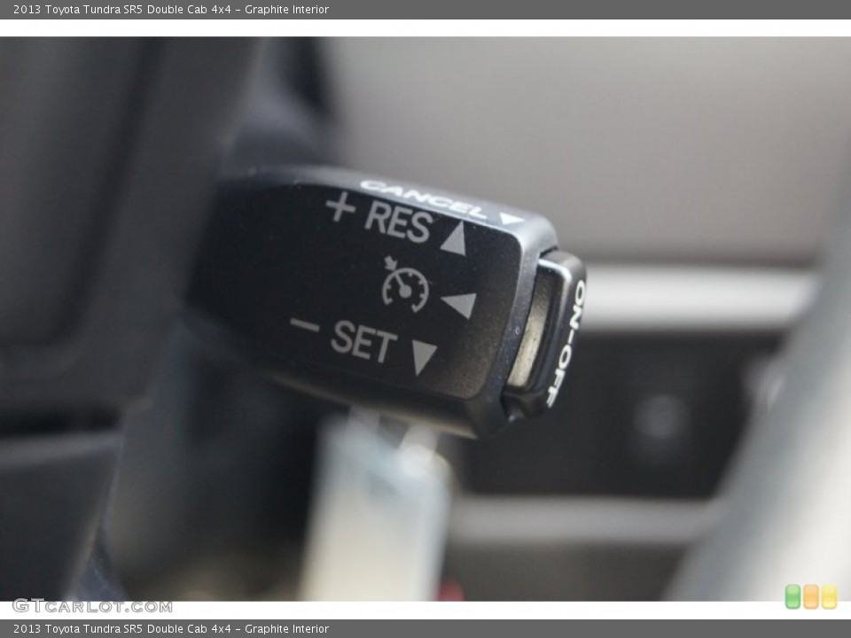 Graphite Interior Controls for the 2013 Toyota Tundra SR5 Double Cab 4x4 #73767349