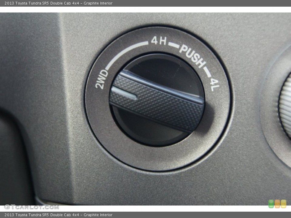 Graphite Interior Controls for the 2013 Toyota Tundra SR5 Double Cab 4x4 #73767425