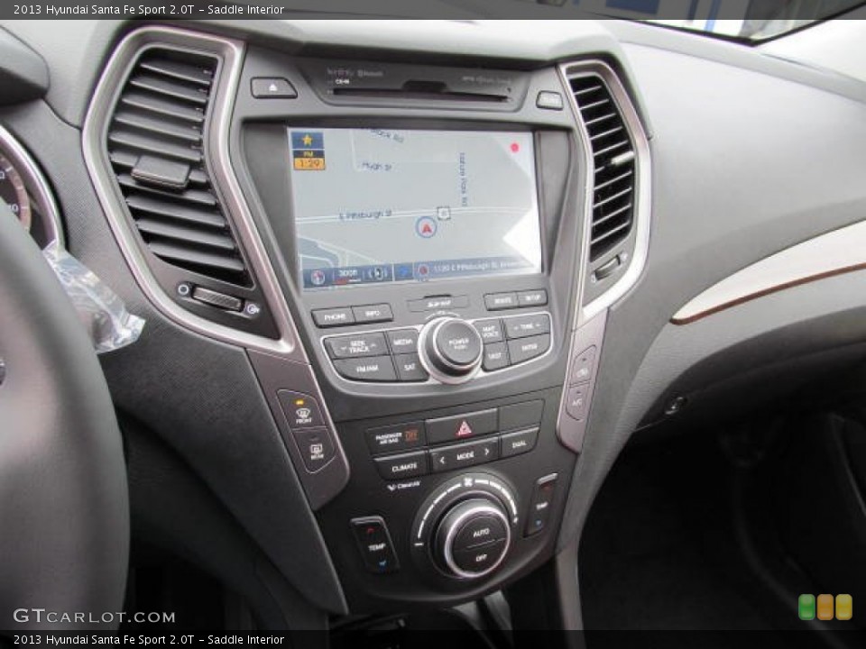 Saddle Interior Controls for the 2013 Hyundai Santa Fe Sport 2.0T #73767674