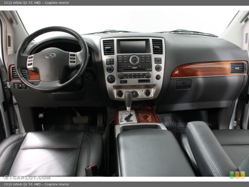 Graphite Interior Dashboard for the 2010 Infiniti QX 56 4WD #73769373