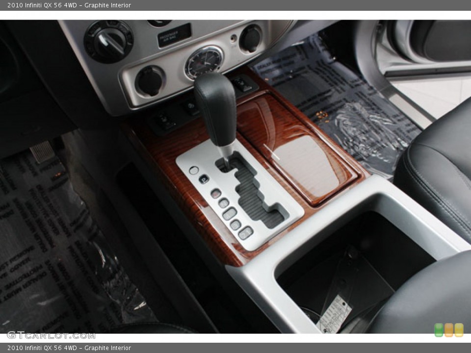 Graphite Interior Transmission for the 2010 Infiniti QX 56 4WD #73769486