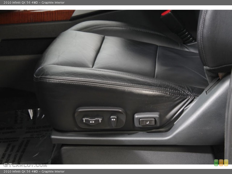 Graphite Interior Controls for the 2010 Infiniti QX 56 4WD #73769636