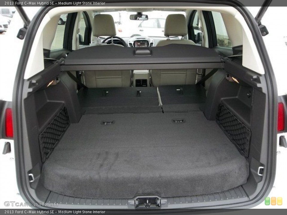 Medium Light Stone Interior Trunk for the 2013 Ford C-Max Hybrid SE #73770731