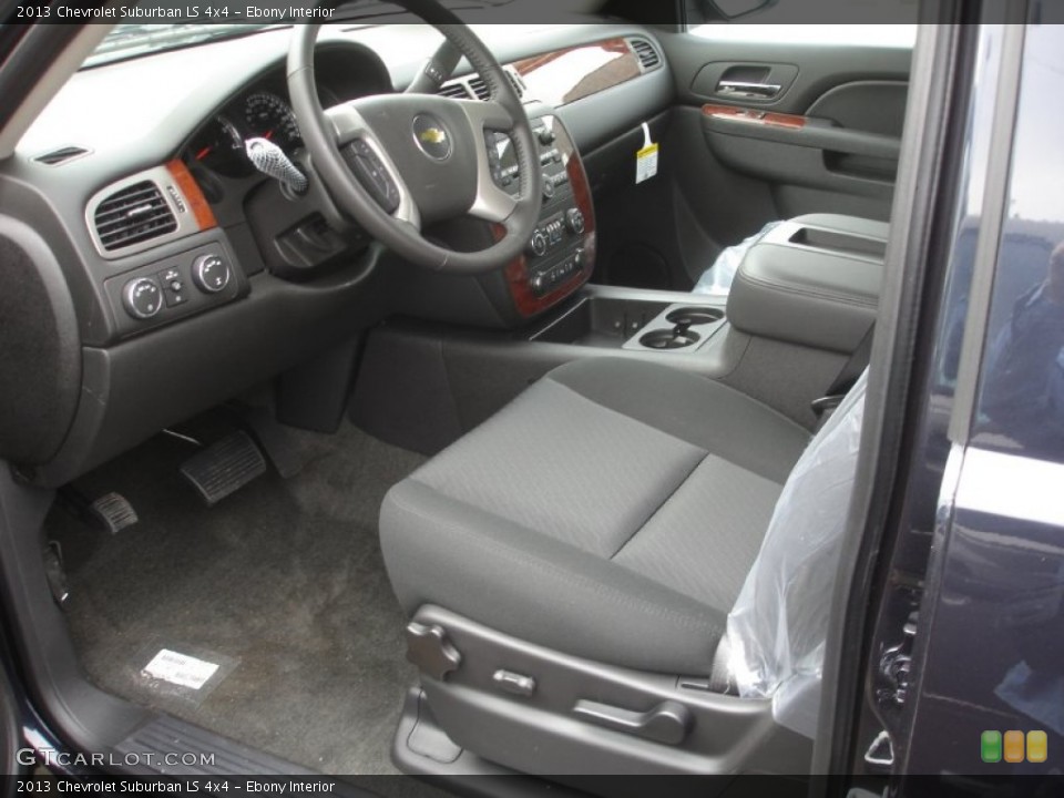 Ebony Interior Photo for the 2013 Chevrolet Suburban LS 4x4 #73772156