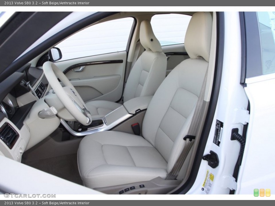 Soft Beige/Anthracite Interior Photo for the 2013 Volvo S80 3.2 #73775333