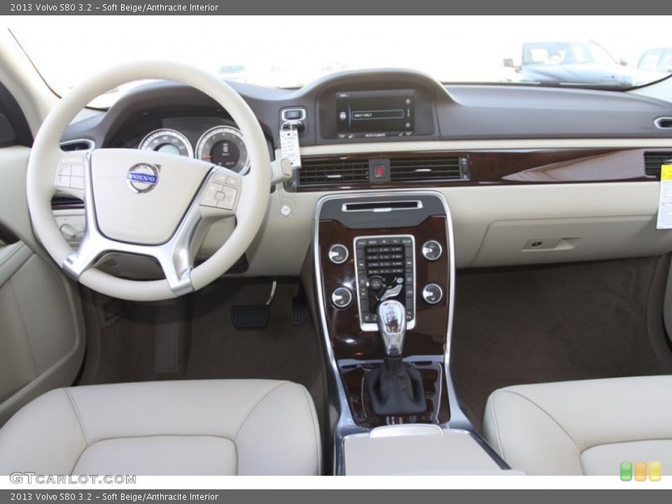 Soft Beige/Anthracite Interior Dashboard for the 2013 Volvo S80 3.2 #73775437