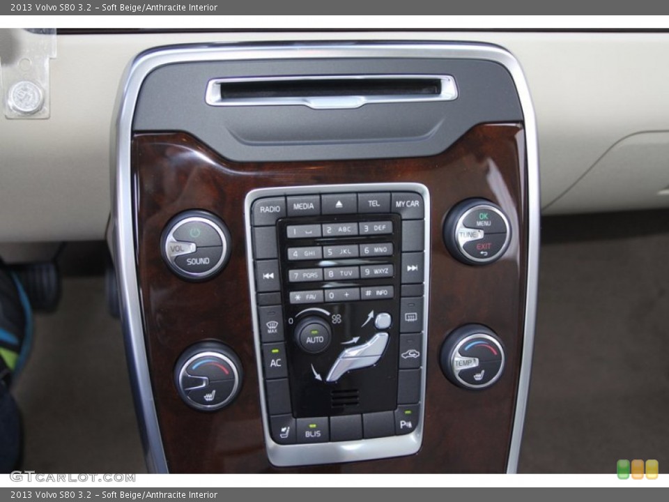 Soft Beige/Anthracite Interior Controls for the 2013 Volvo S80 3.2 #73775562