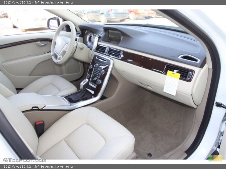 Soft Beige/Anthracite Interior Photo for the 2013 Volvo S80 3.2 #73775675