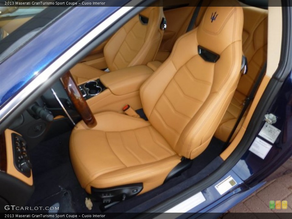 Cuoio Interior Front Seat for the 2013 Maserati GranTurismo Sport Coupe #73775873
