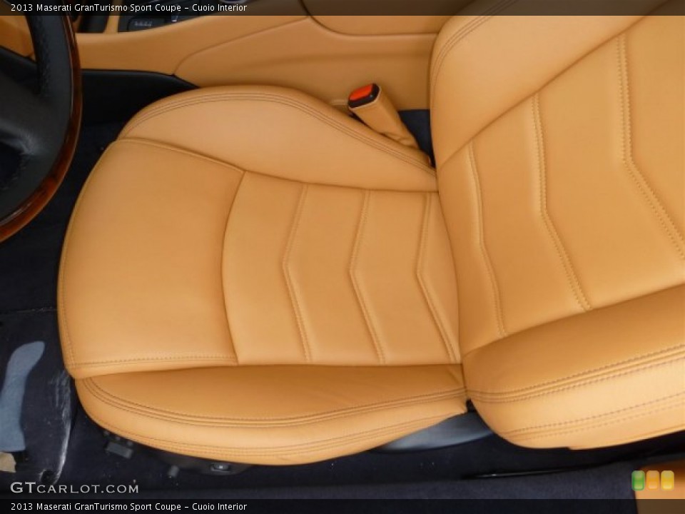 Cuoio Interior Front Seat for the 2013 Maserati GranTurismo Sport Coupe #73775900