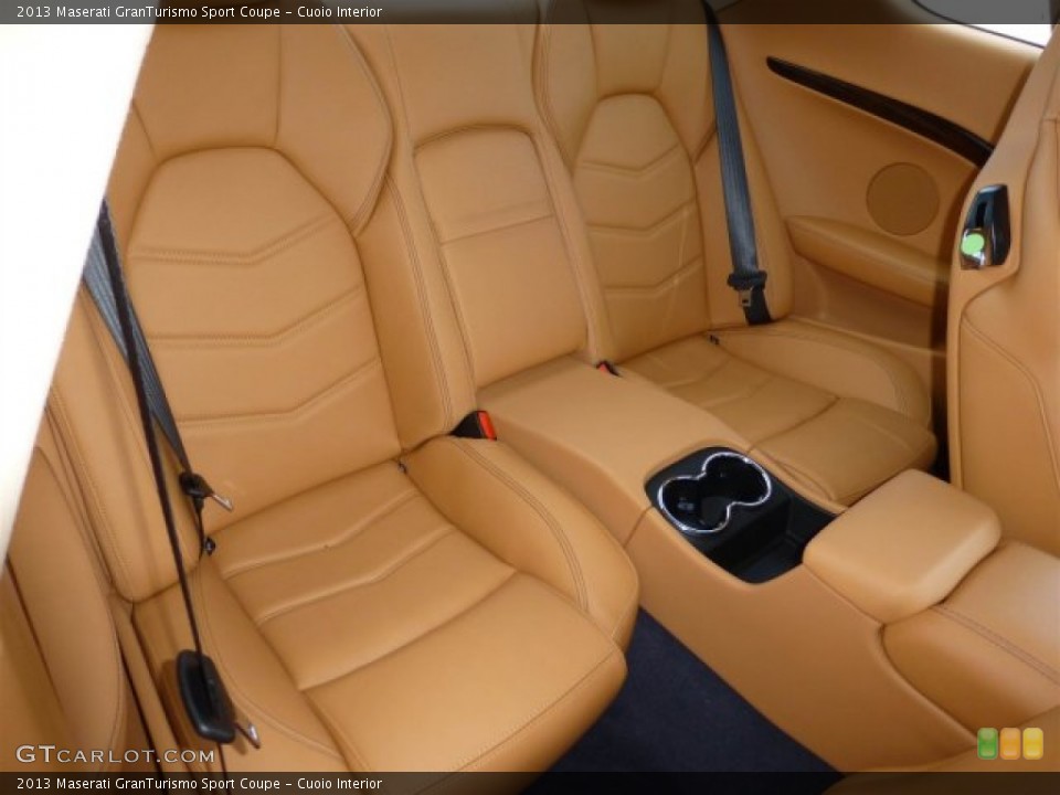 Cuoio Interior Rear Seat for the 2013 Maserati GranTurismo Sport Coupe #73776046