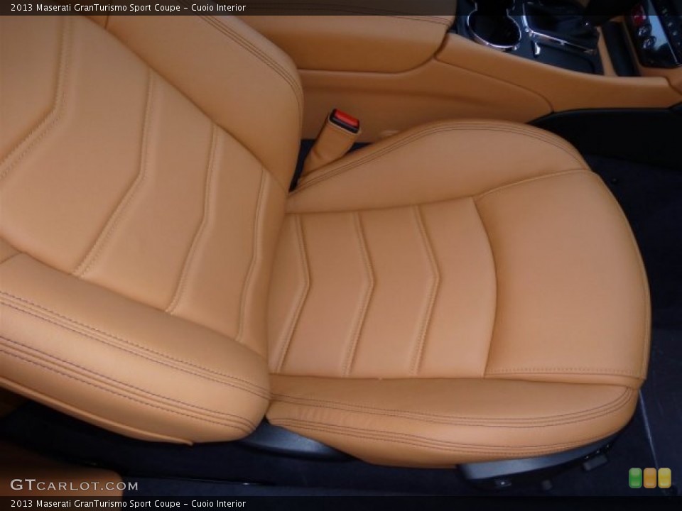 Cuoio Interior Front Seat for the 2013 Maserati GranTurismo Sport Coupe #73776145