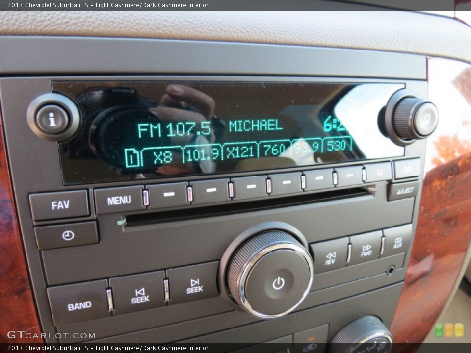 Light Cashmere/Dark Cashmere Interior Audio System for the 2013 Chevrolet Suburban LS #73776392