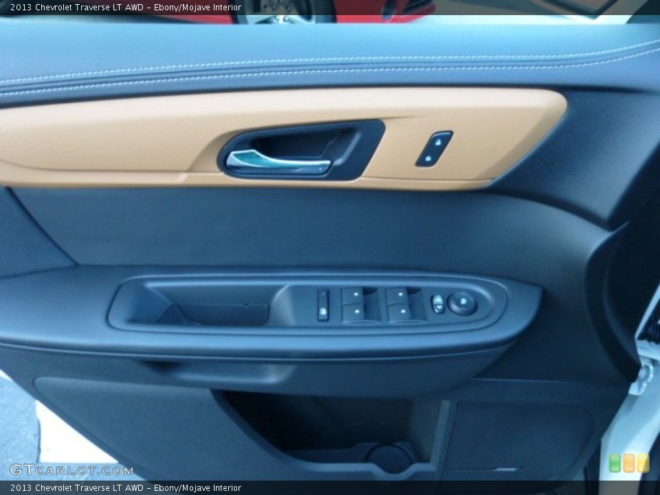 Ebony/Mojave Interior Door Panel for the 2013 Chevrolet Traverse LT AWD #73779689