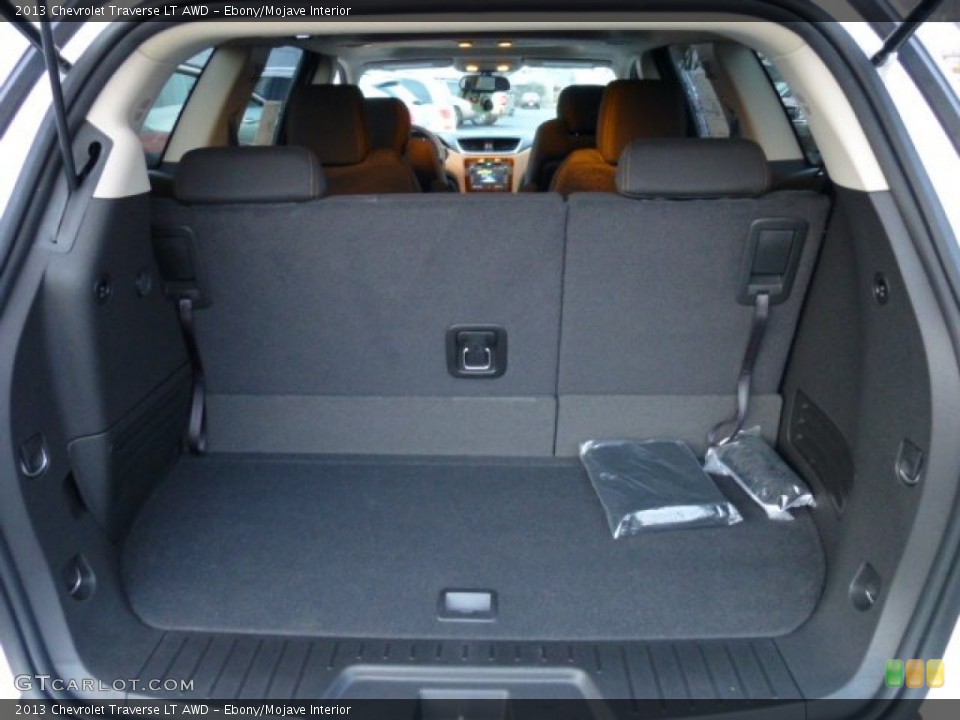 Ebony/Mojave Interior Trunk for the 2013 Chevrolet Traverse LT AWD #73779707