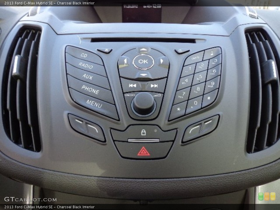 Charcoal Black Interior Controls for the 2013 Ford C-Max Hybrid SE #73780001