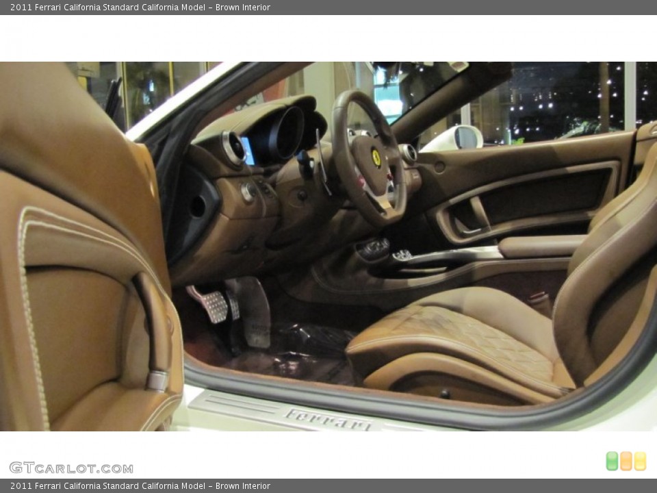 Brown Interior Photo for the 2011 Ferrari California  #73780073