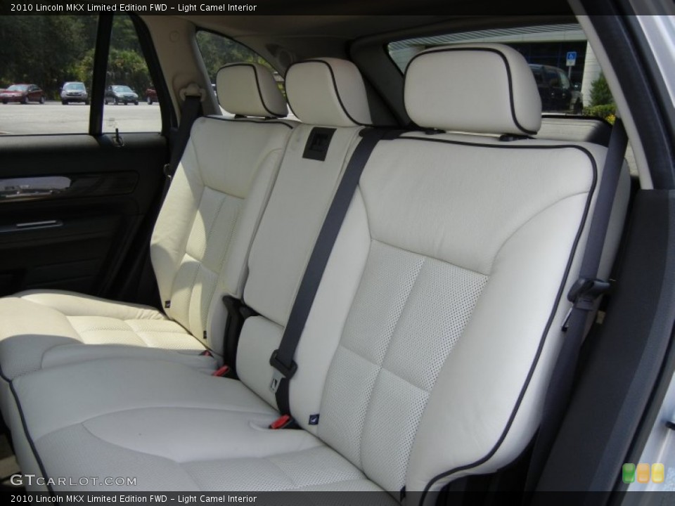 Light Camel Interior Rear Seat For The 2010 Lincoln Mkx