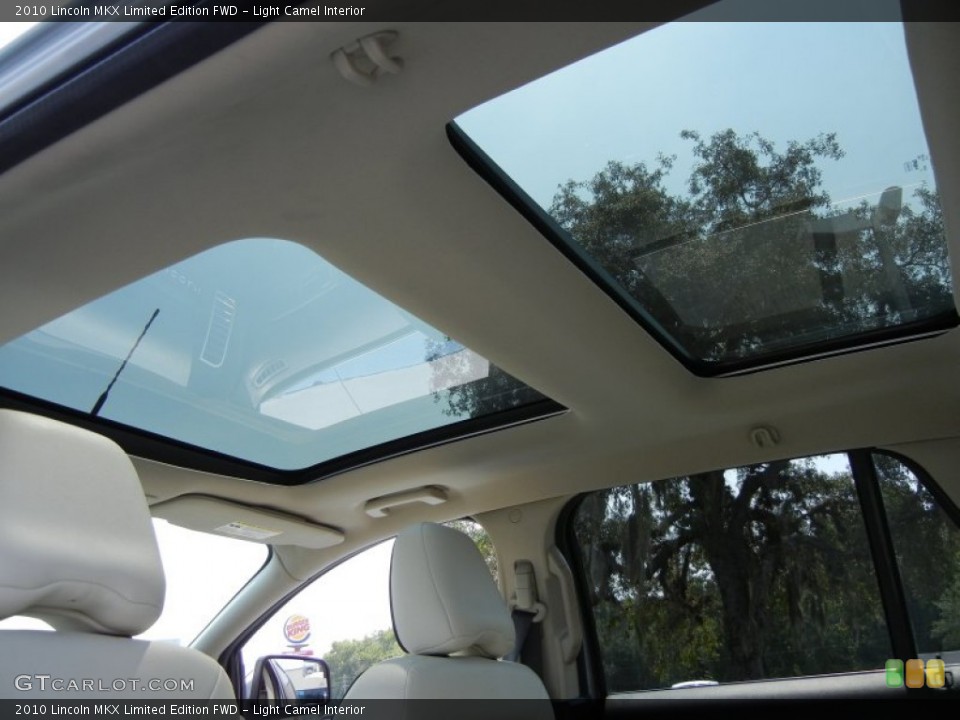 Light Camel Interior Sunroof for the 2010 Lincoln MKX Limited Edition FWD #73783139