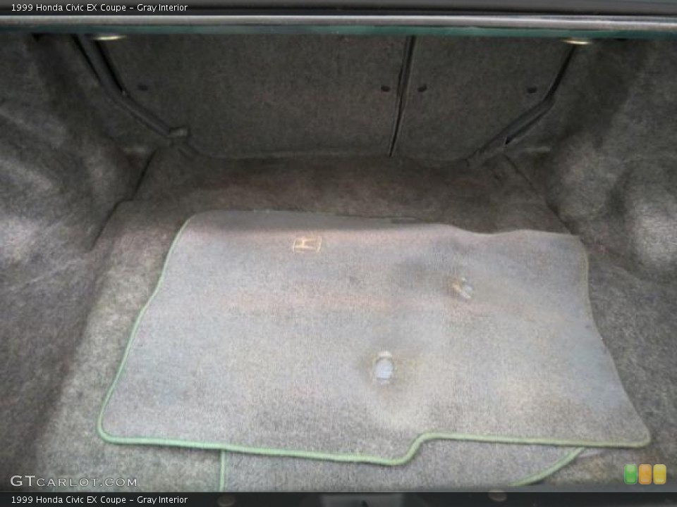 Gray Interior Trunk for the 1999 Honda Civic EX Coupe #73783586