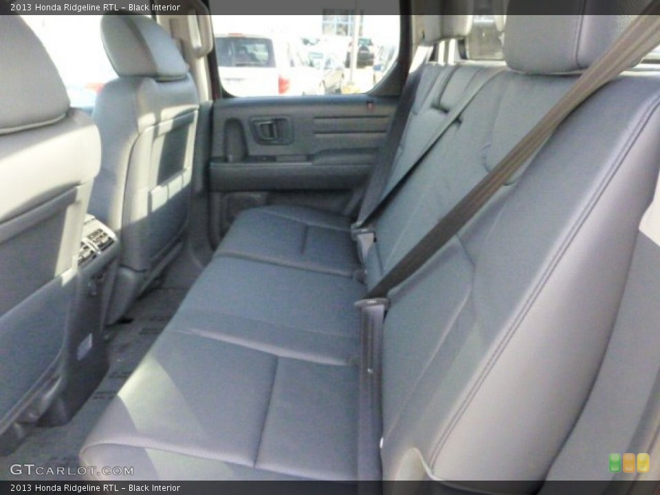Black Interior Rear Seat for the 2013 Honda Ridgeline RTL #73785277