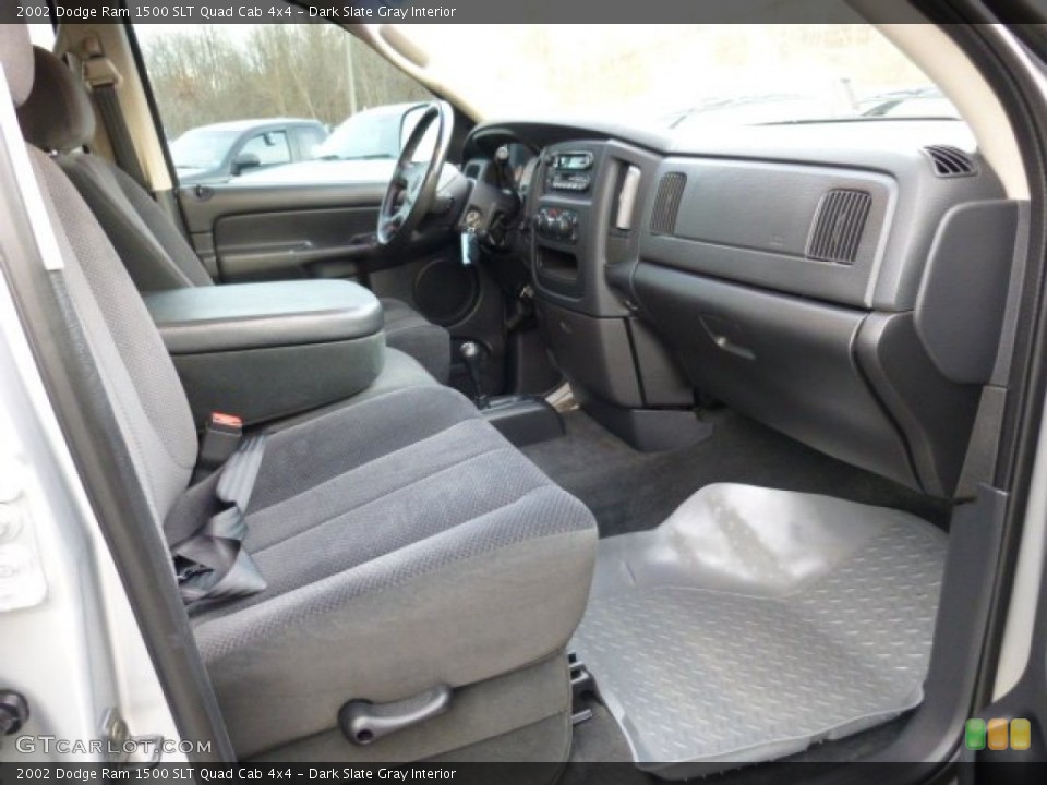 Dark Slate Gray Interior Photo for the 2002 Dodge Ram 1500 SLT Quad Cab 4x4 #73786796